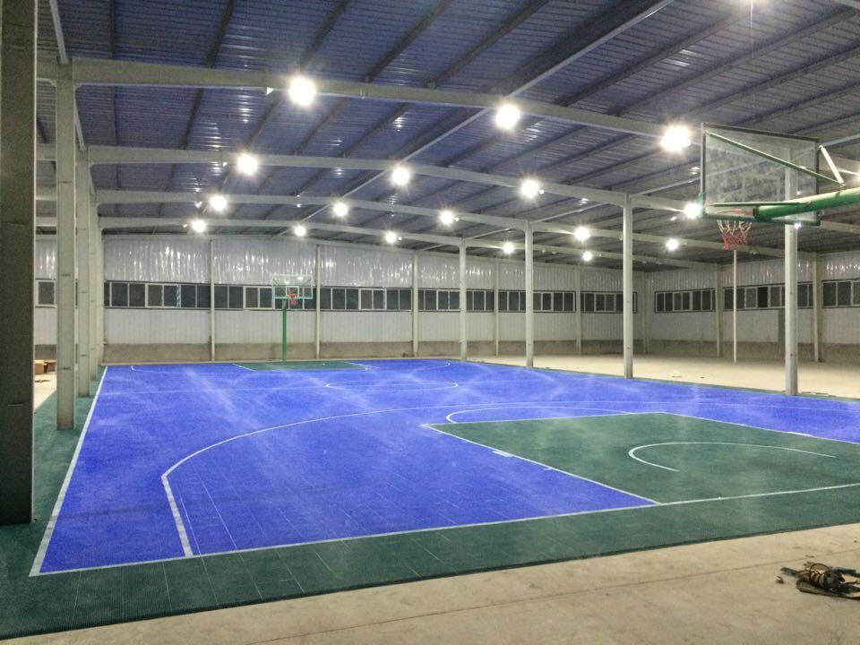 篮球场拼装运动地板 悬浮地板厂家
