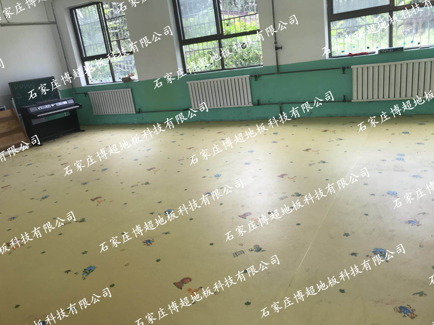 幼儿园塑胶地板 pvc塑胶地面